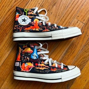 Converse Chuck 70 High Tops “Twisted Resort - UFO Crash Site” Size Women US 8